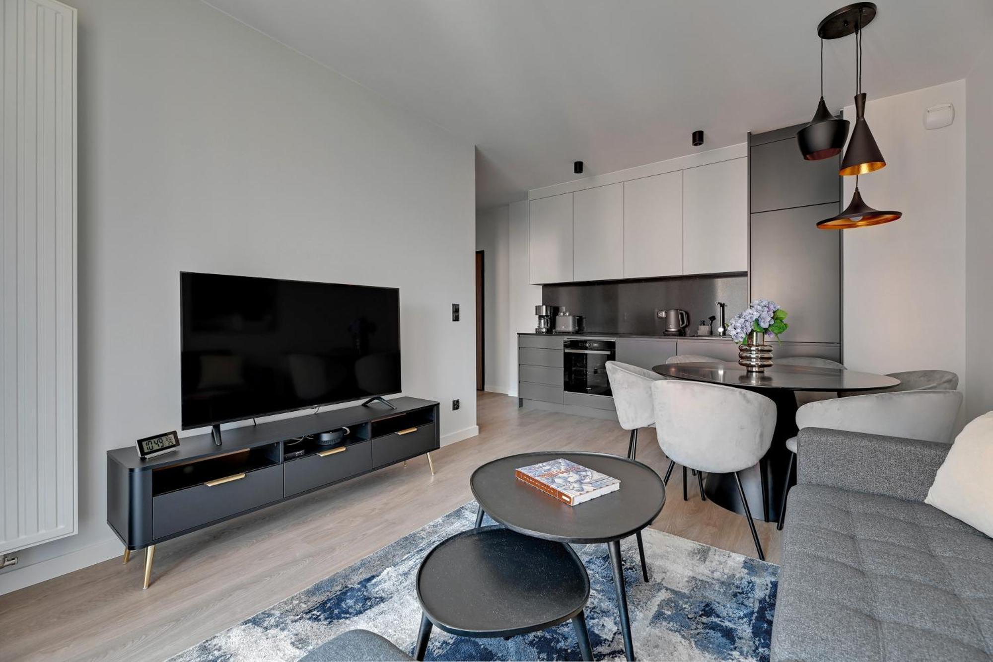 Scala 60F City Center Premium Apartments With Parking By Lion Apartments Gdansk Ngoại thất bức ảnh